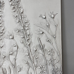 Панно Дельфиниум варинант исполнения - 3 | Loft Concept в Екатеринбурге