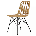 Стул с ротанговым плетением Wicker Stool без подлокотников варинант исполнения - 4 | Loft Concept в Екатеринбурге