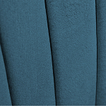 Барный стул со спинкой на 4-х деревянных ножках Синий Велюр Ava Charm варинант исполнения - 4 | Loft Concept в Екатеринбурге