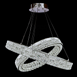 Люстра на 2 кольца с текстурной огранкой Reflection of Reality варинант исполнения - 2 | Loft Concept в Екатеринбурге