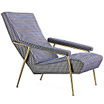 Дизайнерское кресло с подлокотниками Gio Ponti D.153.1 Armchair варинант исполнения - 1 | Loft Concept в Екатеринбурге