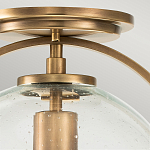 Потолочный светильник с прозрачным стеклянным шаром с эффектом пузырьков Hinkley варинант исполнения - 14 | Loft Concept в Екатеринбурге