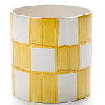 Кашпо из керамики с графическими принтами Brighter варинант исполнения - 5 | Loft Concept в Екатеринбурге