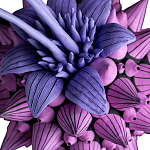 Статуэтка тропический фрукт Tropical Fruit Alien Blue Tulip варинант исполнения - 2 | Loft Concept в Екатеринбурге