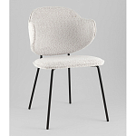 Стул Bellamy букле светло-серый варинант исполнения - 1 | Loft Concept в Екатеринбурге