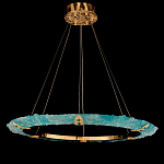 Люстра в форме кольца с цветочным декором Warm Heavenly Light варинант исполнения - 4 | Loft Concept в Екатеринбурге