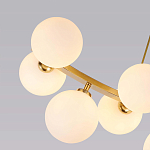 Люстра подвесная с белыми лампами в форме шара Felicitat варинант исполнения - 3 | Loft Concept в Екатеринбурге