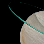 Торшер - журнальный стол Cryptocrystalline Stone варинант исполнения - 8 | Loft Concept в Екатеринбурге