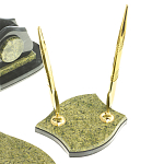 Настольный письменный набор из змеевика из 7-ми элементов Successful Leader варинант исполнения - 8 | Loft Concept в Екатеринбурге