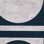 Обои ручная роспись в стиле Арт-деко Assemblage Aluminium Leaf with désargenter pearlescent antiquing варинант исполнения - 2 | Loft Concept в Екатеринбурге