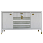 Комод-буфет Elsa Dreams White с открытыми полками   варинант исполнения - 8 | Loft Concept в Екатеринбурге