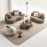 Двухместный диван Calypso варинант исполнения - 4 | Loft Concept в Екатеринбурге