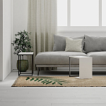 Комплект из 2-х приставных столов белого цвета из дерева ZIGOSH WHITE варинант исполнения - 3 | Loft Concept в Екатеринбурге