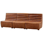 Модульное кожаное кресло Beaumont Lounge Leather Armchair варинант исполнения - 2 | Loft Concept в Екатеринбурге