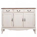 Буфет трехстворчатый с 3-мя ящиками в стиле прованс Interiors Romance варинант исполнения - 1 | Loft Concept в Екатеринбурге