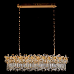 Люстра с декоративными элементами в виде крупных хрустальных цветов Palace Gardens варинант исполнения - 2 | Loft Concept в Екатеринбурге