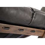 Кресло Duncan винтажная черная кожа варинант исполнения - 4 | Loft Concept в Екатеринбурге