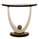 Консоль на полукруглой основе Stylish Pearl варинант исполнения - 2 | Loft Concept в Екатеринбурге