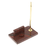 Подставка для телефона с ручкой из натурального камня креноид Natural Stone Stand варинант исполнения - 1 | Loft Concept в Екатеринбурге