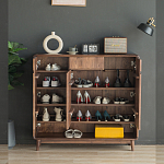 Комод в прихожую для хранения обуви Moon Walnut Furniture варинант исполнения - 2 | Loft Concept в Екатеринбурге