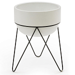 Кашпо Elevated Planters Luna 54 белое варинант исполнения - 1 | Loft Concept в Екатеринбурге