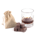 Камни для охлаждения виски из красного лемезита Natural Stone Cube варинант исполнения - 6 | Loft Concept в Екатеринбурге