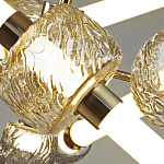 Светодиодная люстра Rovelly Gold варинант исполнения - 3 | Loft Concept в Екатеринбурге