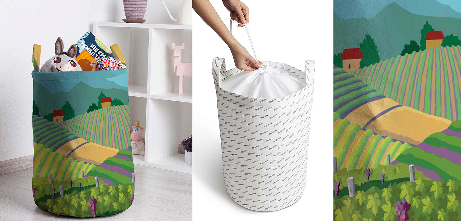 Корзина Vineyards Basket Корзина Vineyards Basket - Loft-Concept в Екатеринбурге