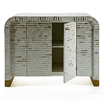 Буфет в гостиную с инкрустацией  Mother of Pearl Inlay Cabinet варинант исполнения - 2 | Loft Concept в Екатеринбурге