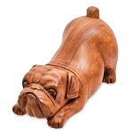 Статуэтка деревянная в виде собаки Puppy варинант исполнения - 1 | Loft Concept в Екатеринбурге