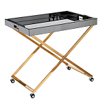 Стол сервировочный с зеркальной столешницей Splendid Serving Table варинант исполнения - 2 | Loft Concept в Екатеринбурге