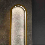 Бра с овальной рамойцвета латунь и черным кругом в центре Midnight Orbit варинант исполнения - 4 | Loft Concept в Екатеринбурге