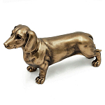 Статуэтка такса с реалистичными деталями и гладкой поверхностью Dachshund Style варинант исполнения - 1 | Loft Concept в Екатеринбурге