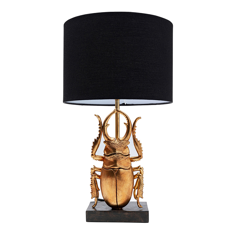 Настольная лампа Золотой жук Черный Золотой в Екатеринбурге | Loft Concept 