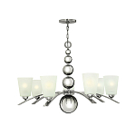 Люстра с матовыми конусными плафонами и декоративными элементами в форме шаров Hinkley варинант исполнения - 14 | Loft Concept в Екатеринбурге