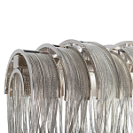 Люстра подвесная с металлическими цепочками и изогнутыми металлическими дугами 72 см Atlantis Chain варинант исполнения - 9 | Loft Concept в Екатеринбурге