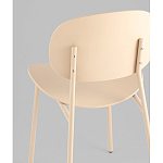 Стул Edie пластик бежевый варинант исполнения - 3 | Loft Concept в Екатеринбурге
