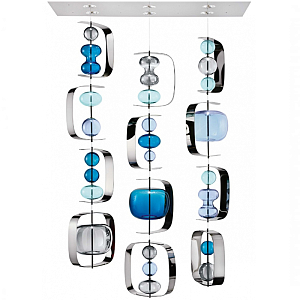 Светильник Barovier & Toso Manhattan Blue