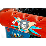 Кресло "Умный Умник" Rick and Morty graffiti chair натуральная кожа  варинант исполнения - 7 | Loft Concept в Екатеринбурге