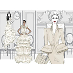 Megan Hess. Elegance варинант исполнения - 3 | Loft Concept в Екатеринбурге