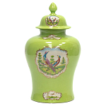 Фарфоровая ваза с крышкой Eden Garden варинант исполнения - 1 | Loft Concept в Екатеринбурге