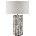 Настольная лампа с каркасом с состаренным эффектом Ancient Column варинант исполнения - 3 | Loft Concept в Екатеринбурге