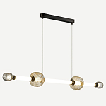 Светодиодный подвесной светильник Rovelly Black варинант исполнения - 2 | Loft Concept в Екатеринбурге