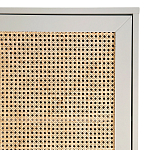 Шкаф с двумя дверцами из плетеного ротанга Tomio Wicker Furniture варинант исполнения - 6 | Loft Concept в Екатеринбурге