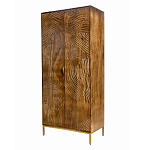 Распашной шкаф с фактурным фасадом Termite варинант исполнения - 2 | Loft Concept в Екатеринбурге