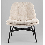 Кресло лаунж Tail молочный варинант исполнения - 4 | Loft Concept в Екатеринбурге