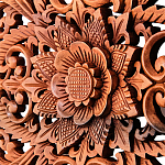 Панно из дерева квадратное Tracery Panel With Trees варинант исполнения - 2 | Loft Concept в Екатеринбурге