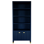 Книжный Стеллаж Elsa Dreams Blue с задней стенкой варинант исполнения - 6 | Loft Concept в Екатеринбурге