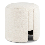 Дизайнерский Пуф Букле Poof Alice White Boucle  варинант исполнения - 1 | Loft Concept в Екатеринбурге