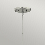 Подвесной светильник с матовым стеклянным коническим плафоном в современном стиле Hinkley варинант исполнения - 3 | Loft Concept в Екатеринбурге